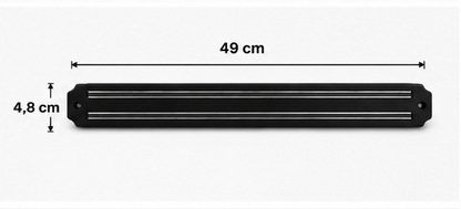49 cm mıknatıslı bıçak ve alet tutucu - 49 cm uzunluk ve 4,8 cm yükseklik ölçü görseli