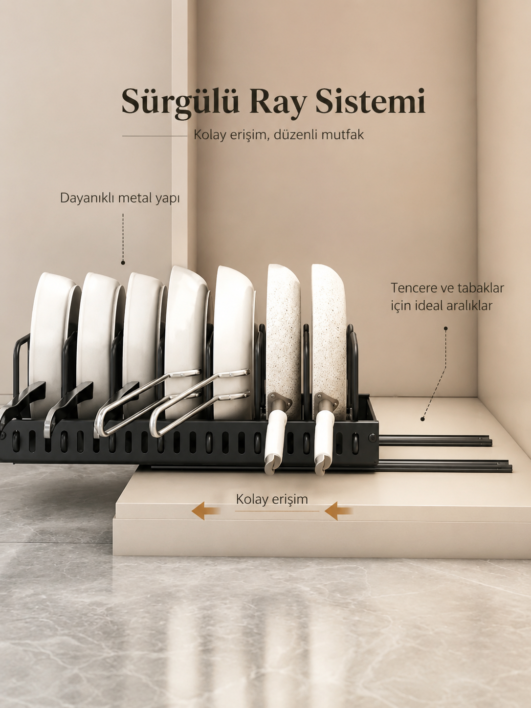 Sürgülü ray sistemi ve metal yapı özellikleri